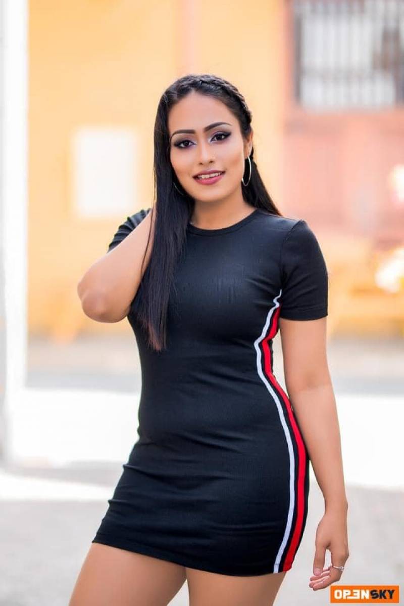 Roshini Perera Hot Black Dress