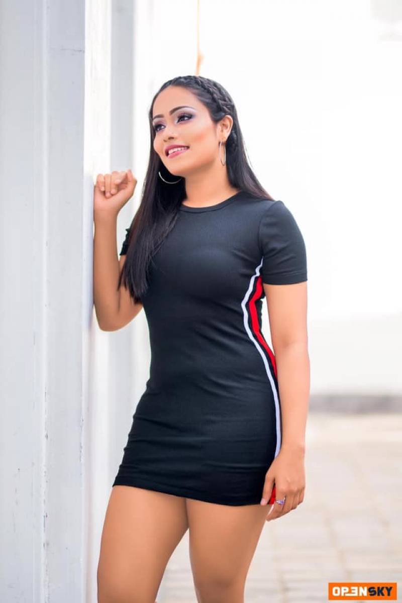 Roshini Perera Hot Black Dress