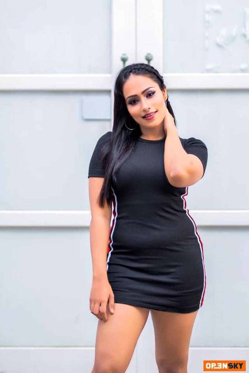 Roshini Perera Hot Black Dress