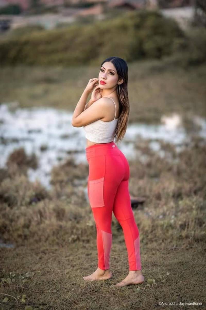 Nimasha Vandort Red Tights