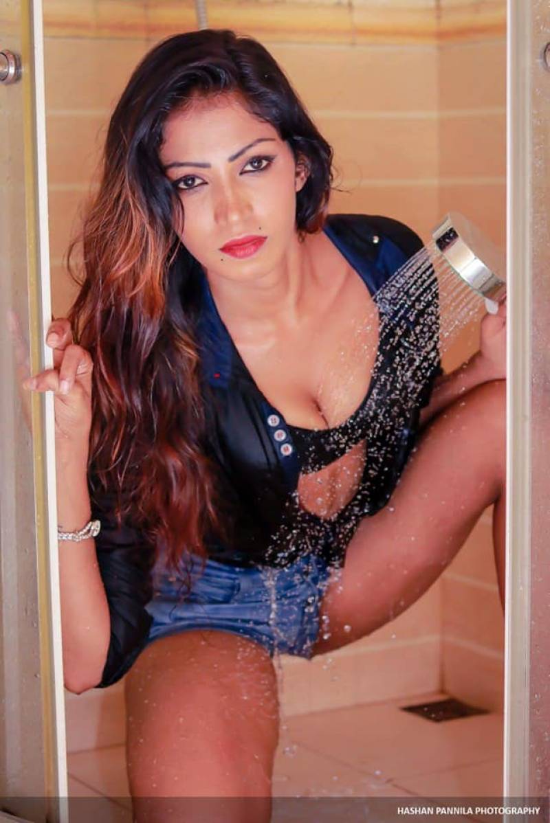 Dinu Jim Hot Shower Photo Shoot