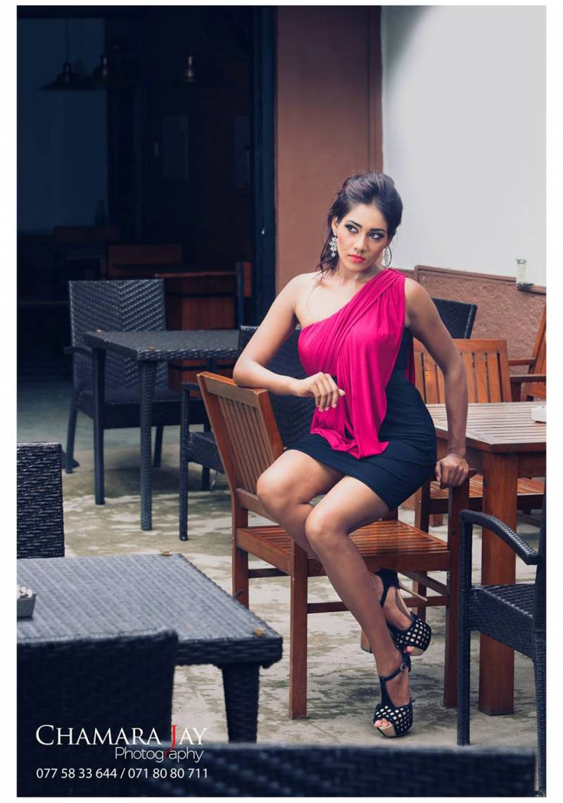 Lakmali Maladugala Flaunts Her Legs