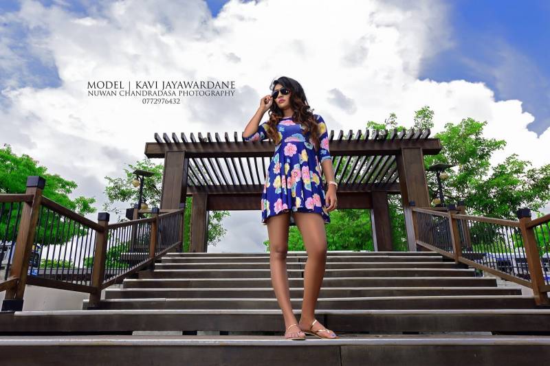 Kavi Jayawardane In Short Dress