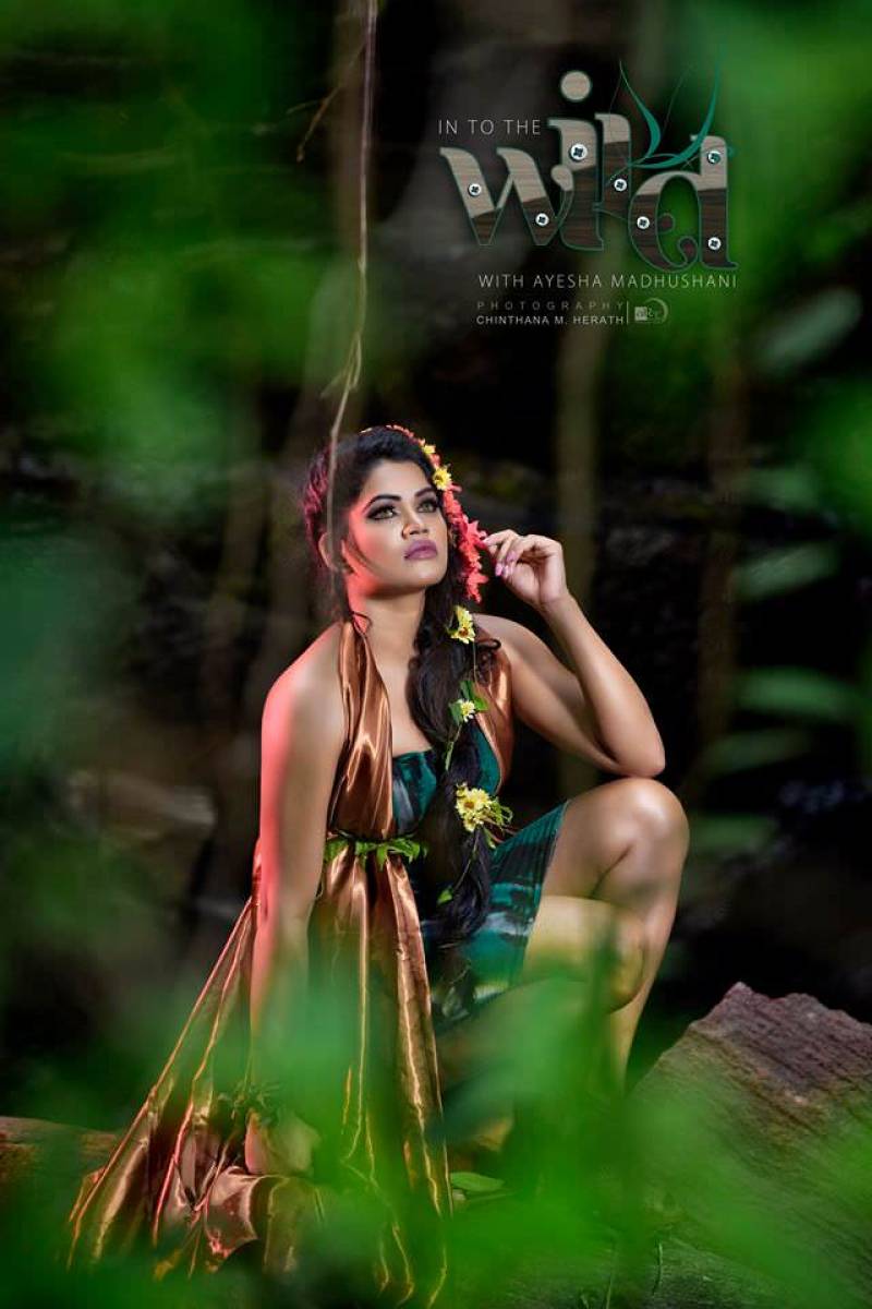 Ayesha Madushani Wild Photoshoot