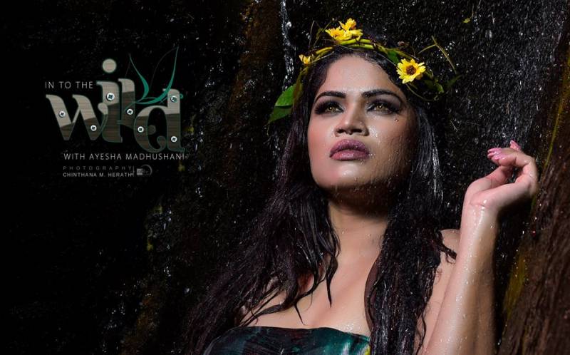 Ayesha Madushani Wild Photoshoot