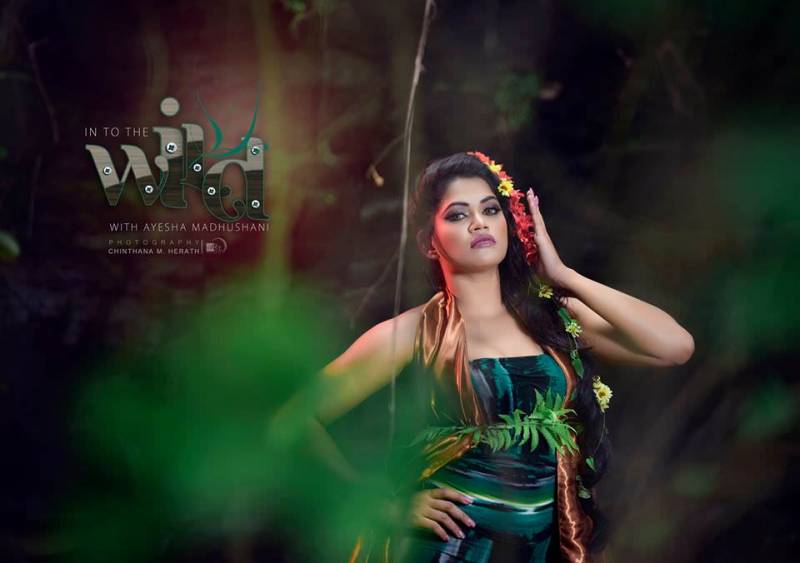 Ayesha Madushani Wild Photoshoot