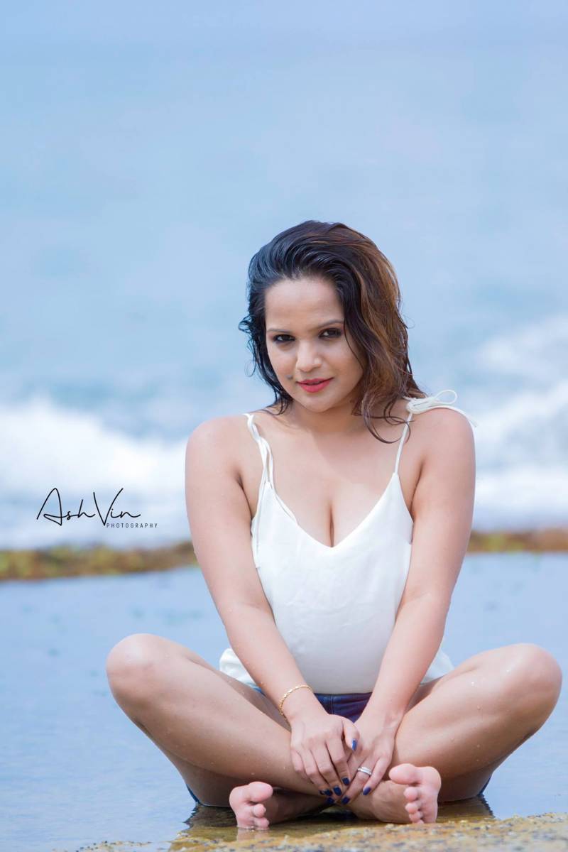 Sanalee Kaushalya Hot Beach Shorts