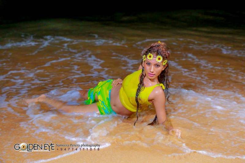 Kushi Sharanya At Beach