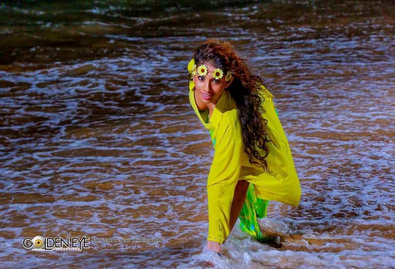 Kushi Sharanya At Beach