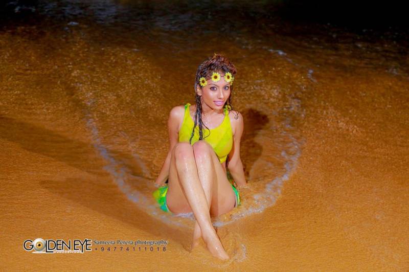 Kushi Sharanya At Beach