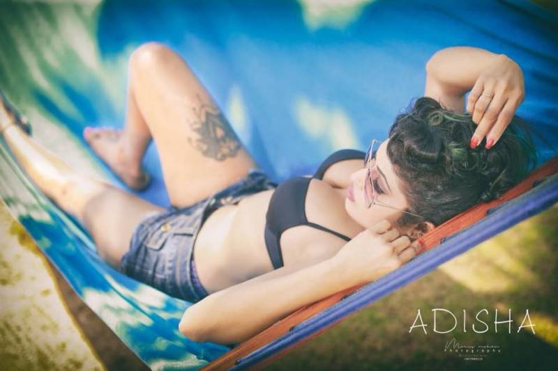 Adisha Shehani Poolside Photo Shoot