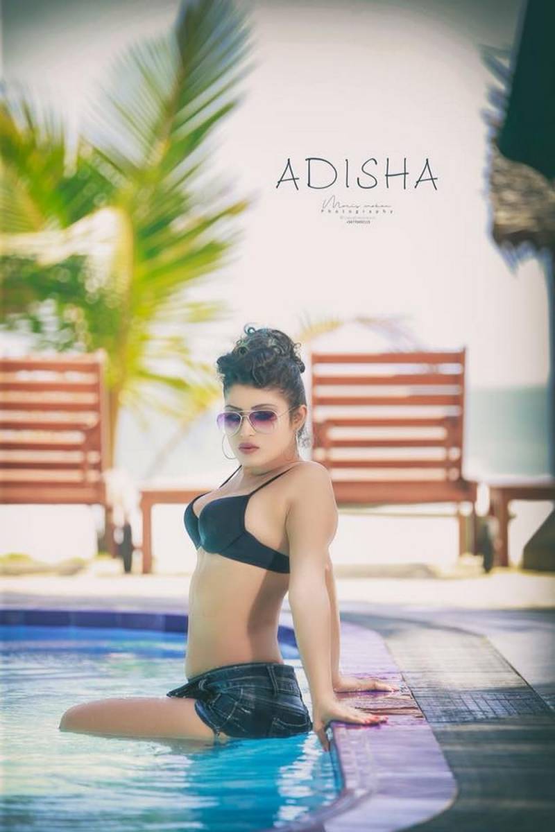 Adisha Shehani Poolside Photo Shoot