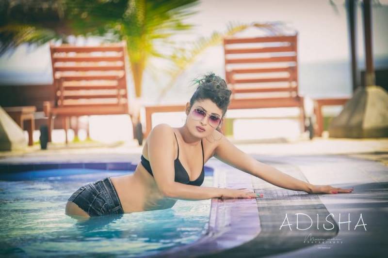 Adisha Shehani Poolside Photo Shoot