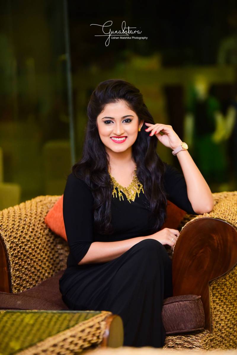 Maneesha Chanchala In Black Dress