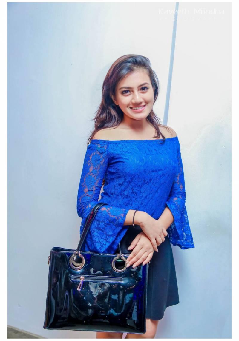 Shanudrie Priyasad Blue Top