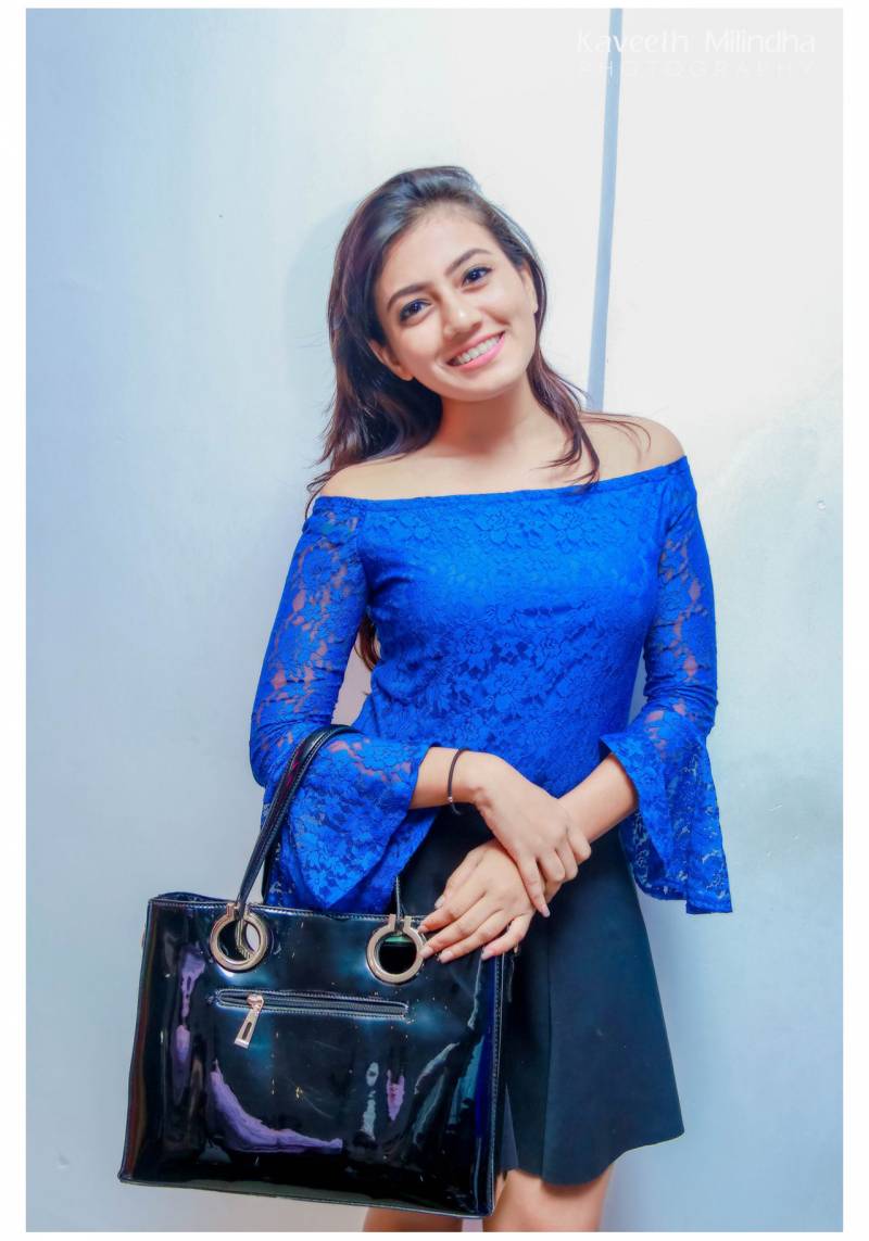 Shanudrie Priyasad Blue Top