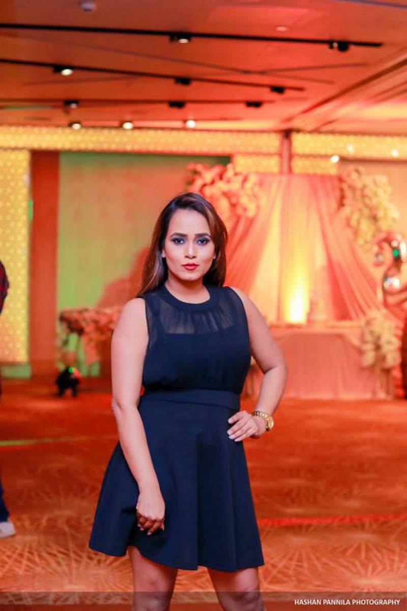 Chalani Weerarathne In Flirty Dress