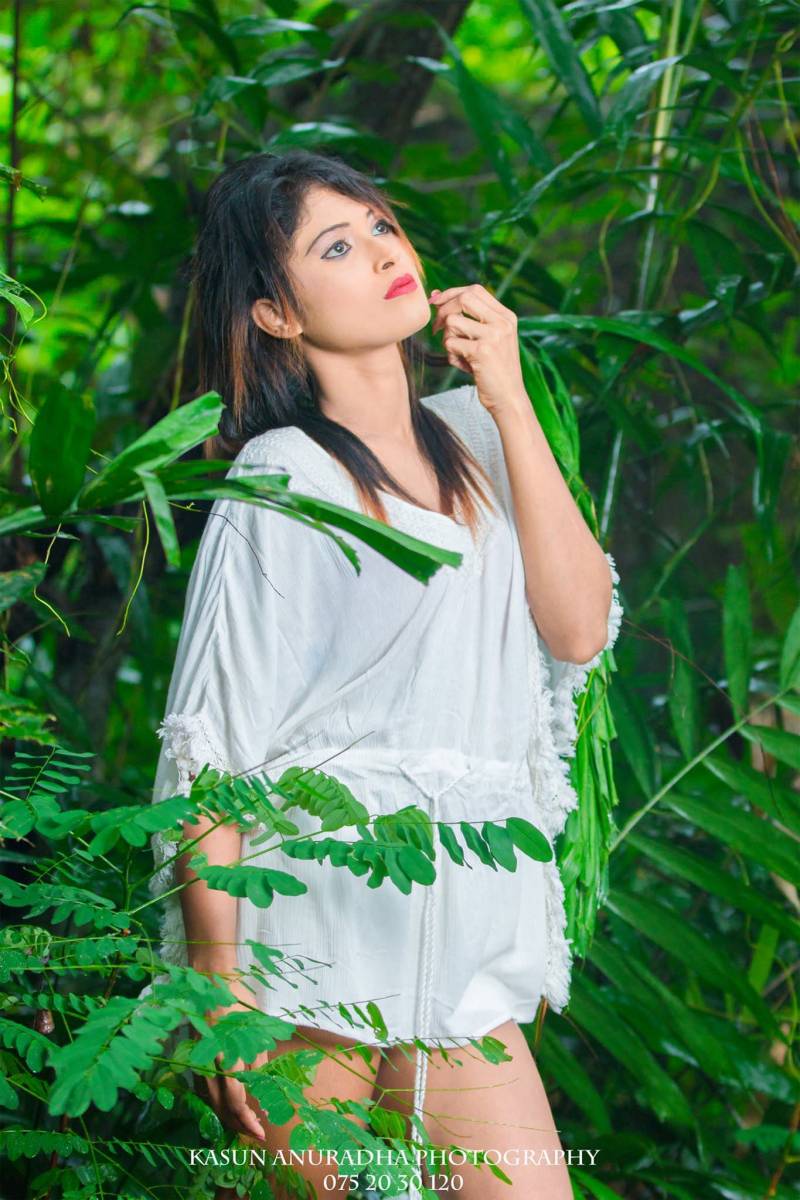 Adisha Shehani Hot Jungle Photoshoot