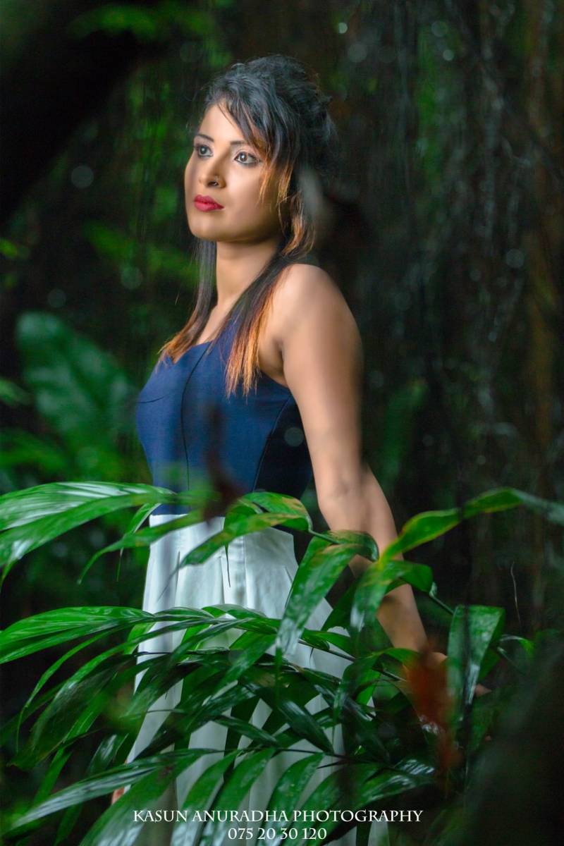 Adisha Shehani Hot Jungle Photoshoot