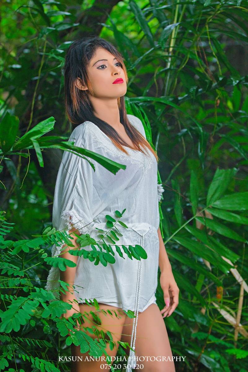 Adisha Shehani Hot Jungle Photoshoot