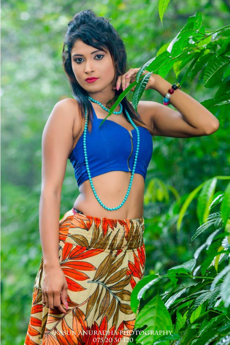 Adisha Shehani Hot Jungle Photoshoot