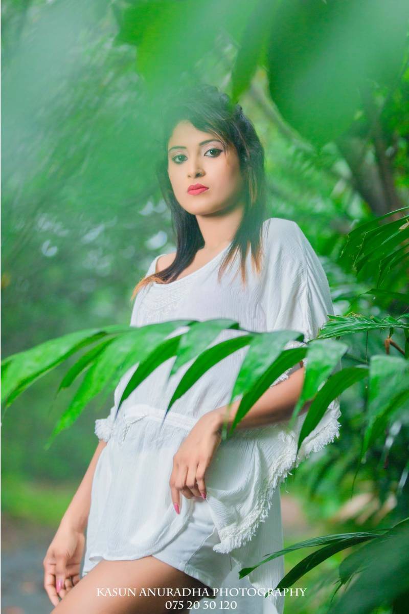 Adisha Shehani Hot Jungle Photoshoot