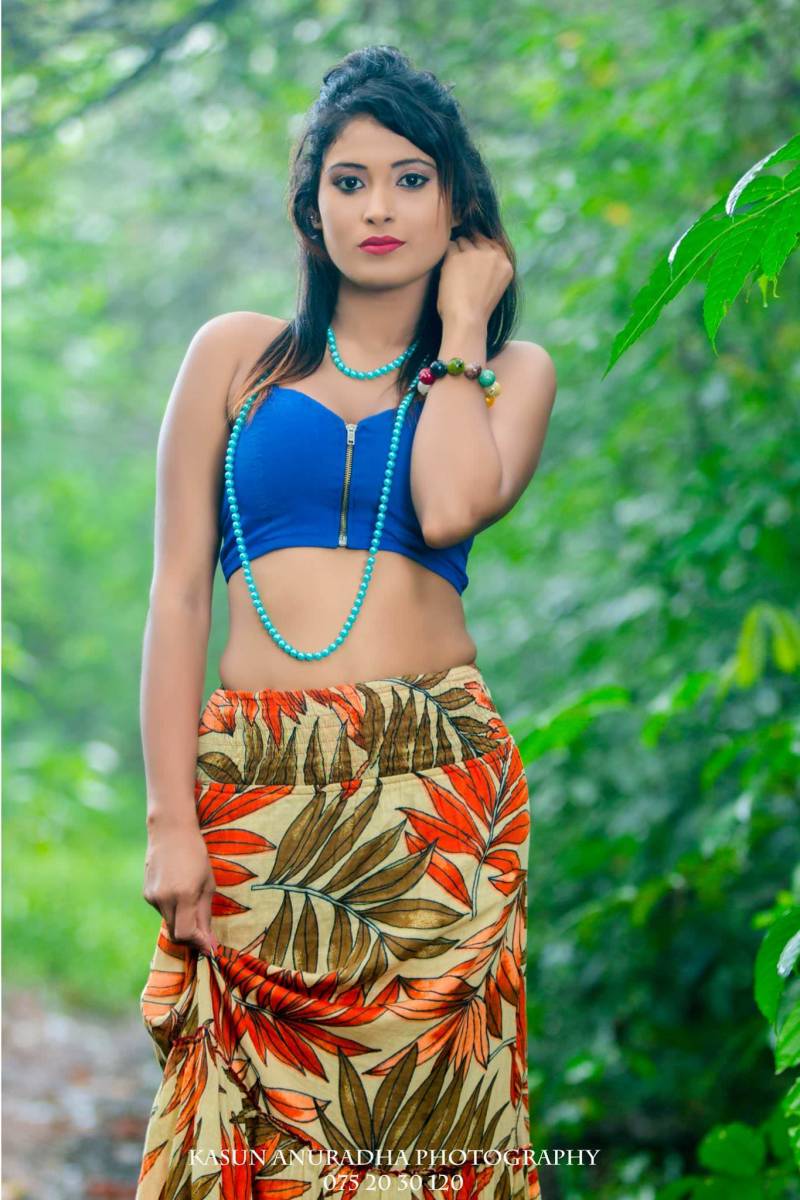 Adisha Shehani Hot Jungle Photoshoot