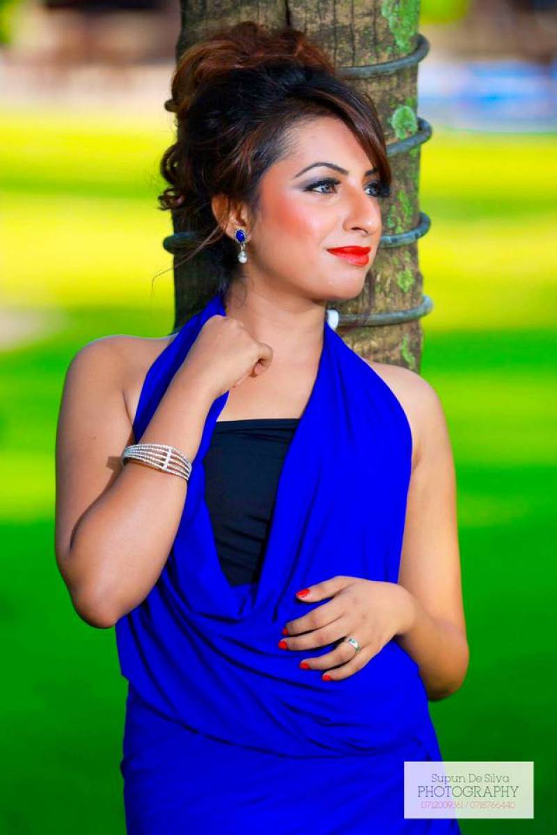 Disala Sasmini Samaraweera Blue Dress