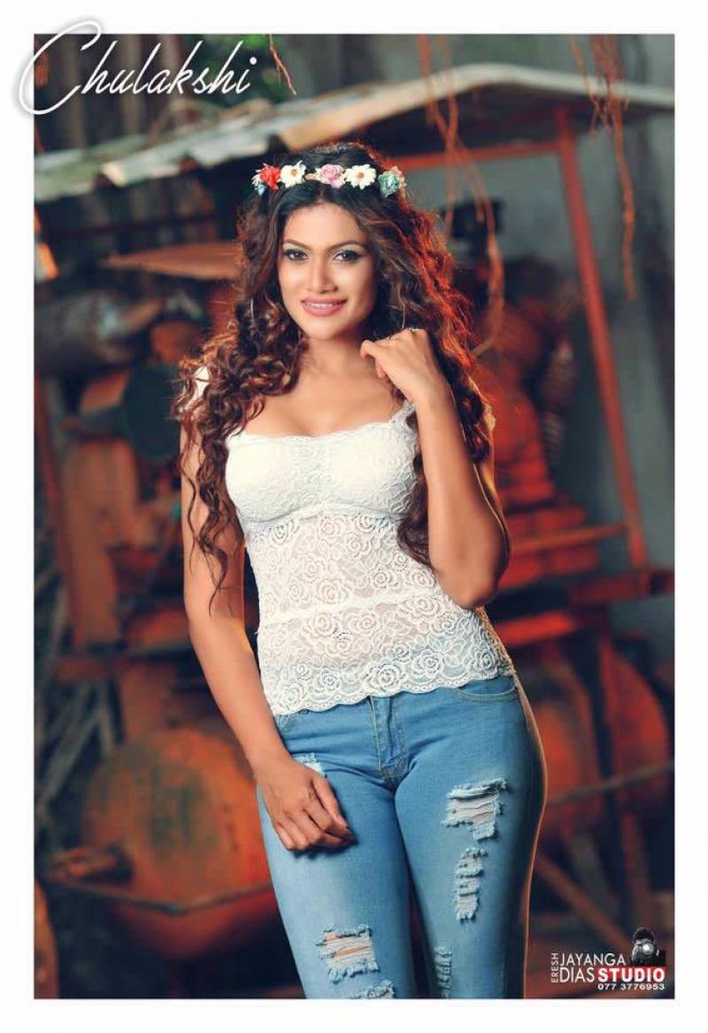 Chulakshi Ranathunga Ripped Jeans