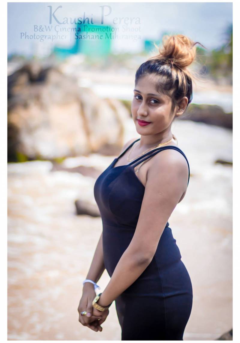 Kaushi Perera Beauty In Black