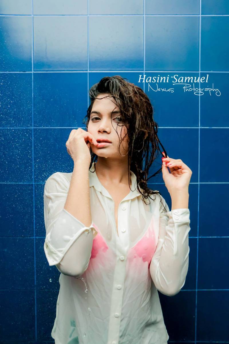 Hasini Samuel Wet Look Shoot