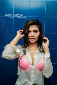 Hasini Samuel Wet Look Shoot