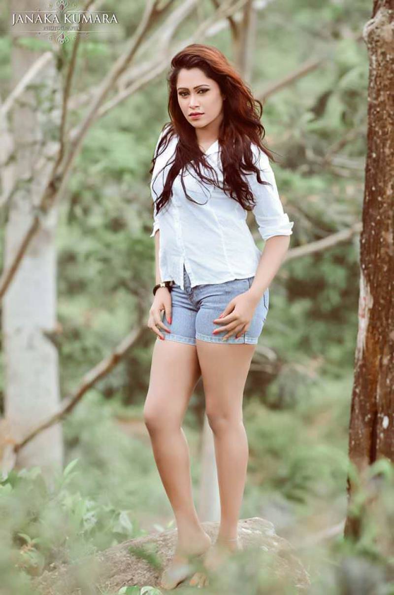 Ishi Amarasinghe Denim Shorts