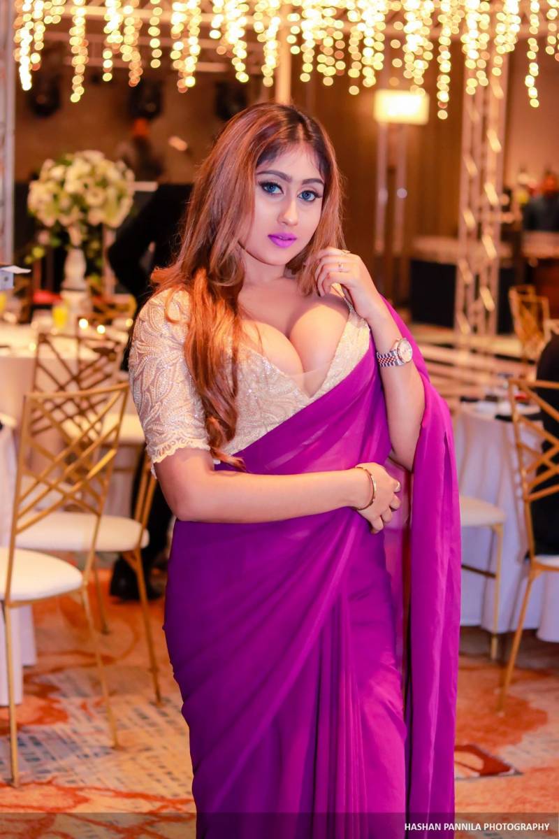 Kaushi Perera Saree Photos