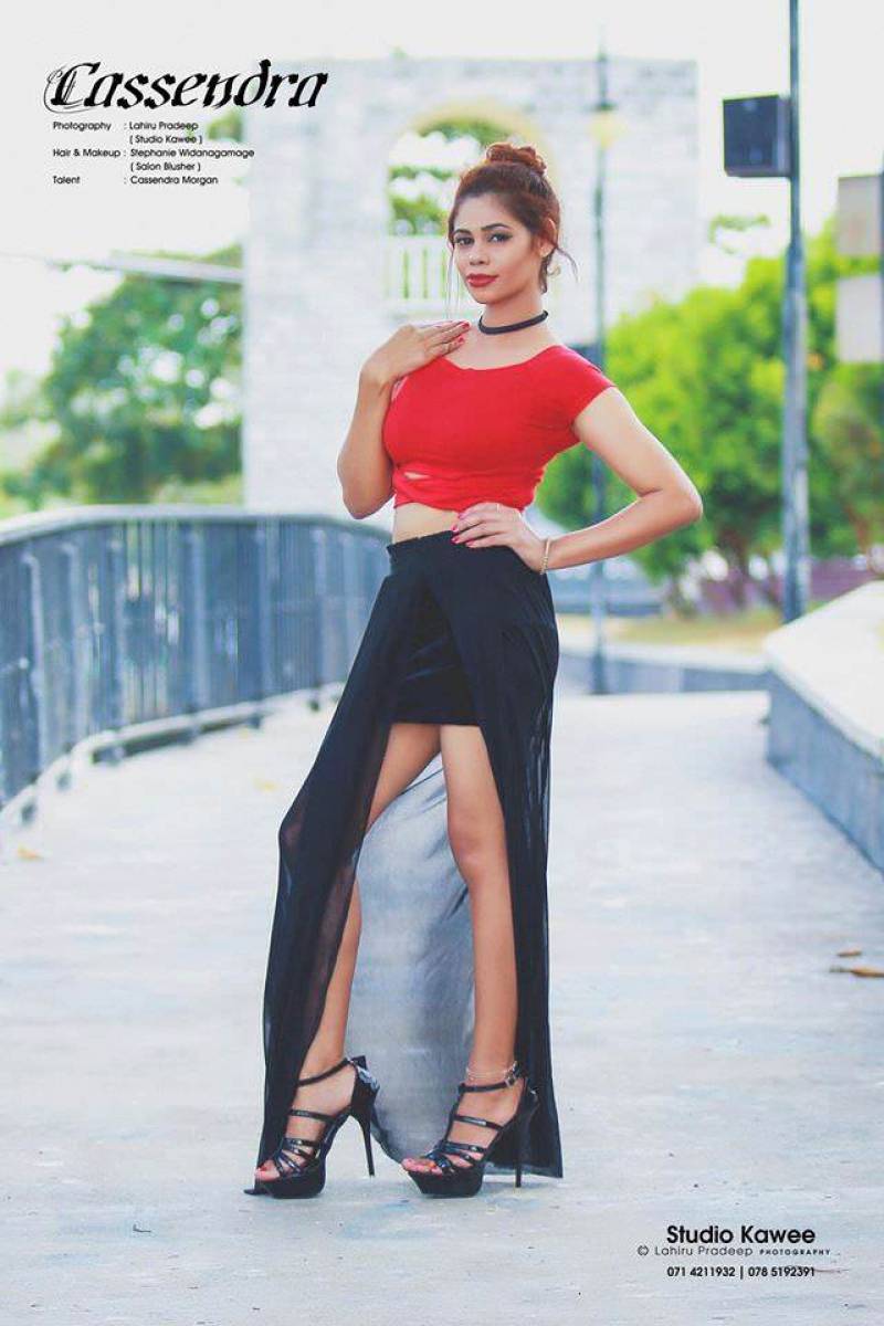 Cassendra Morgan Flaunts Her Toned Legs