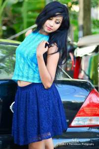 Ishi Zohana Blue Hot Skirt