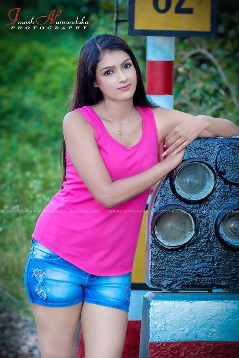 Hiru Perera Hot Denim Shorts