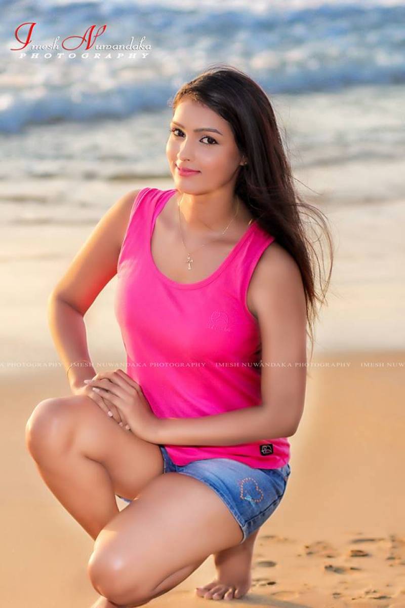 Hiru Perera Hot Denim Shorts