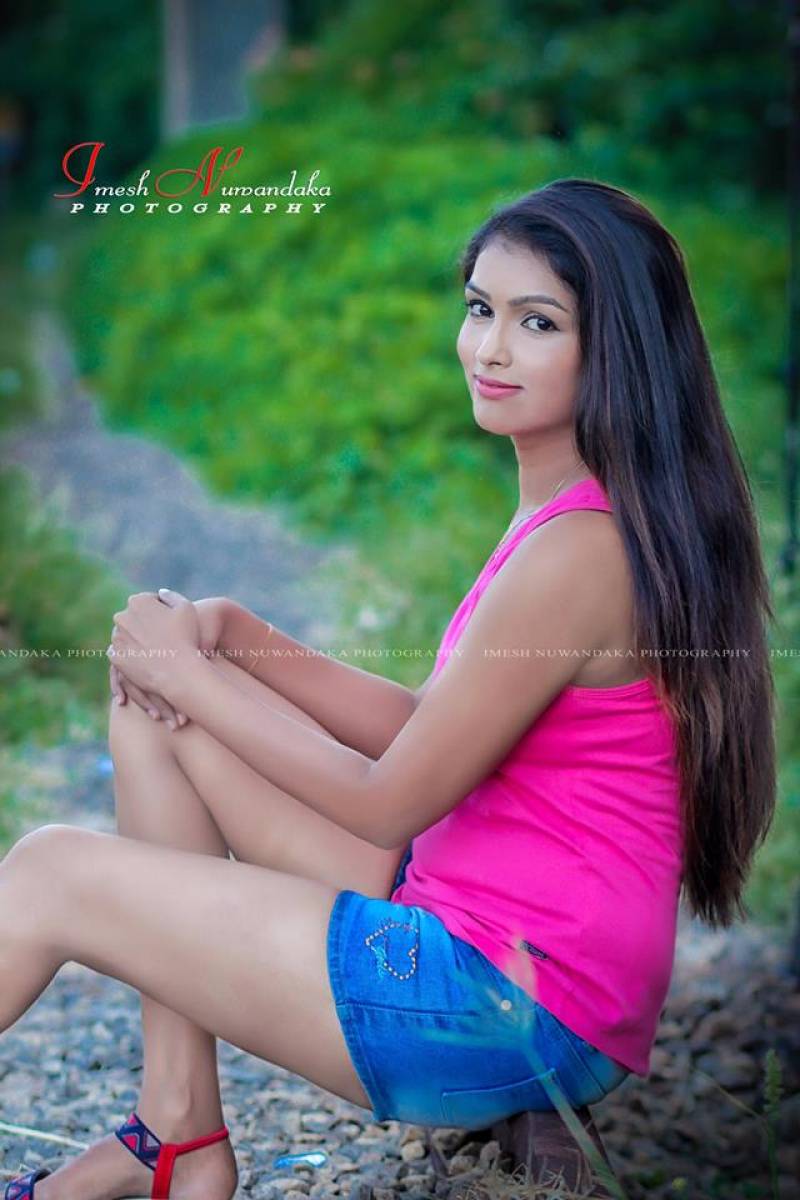 Hiru Perera Hot Denim Shorts