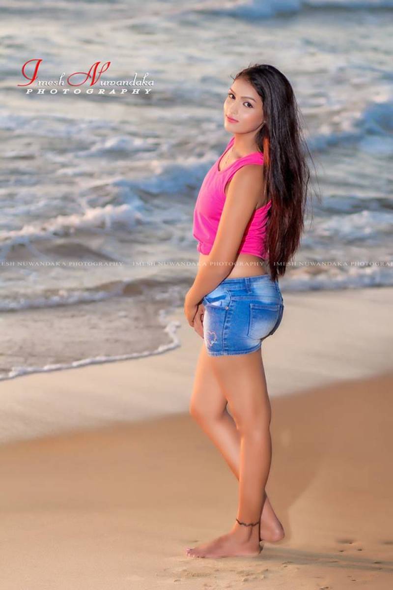 Hiru Perera Hot Denim Shorts