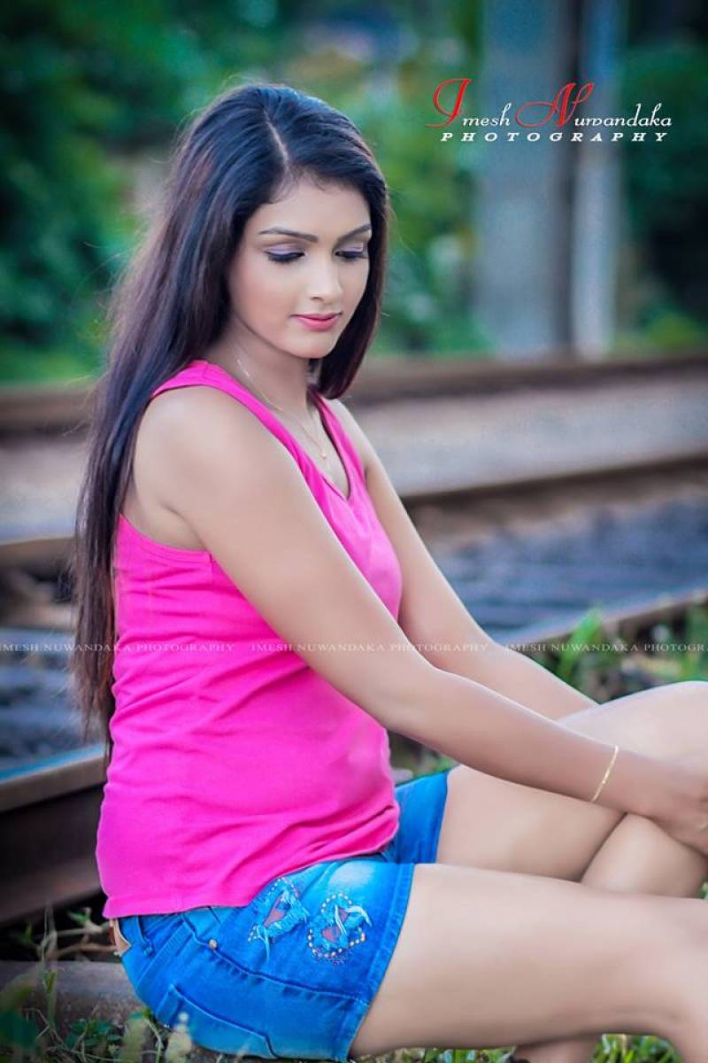 Hiru Perera Hot Denim Shorts