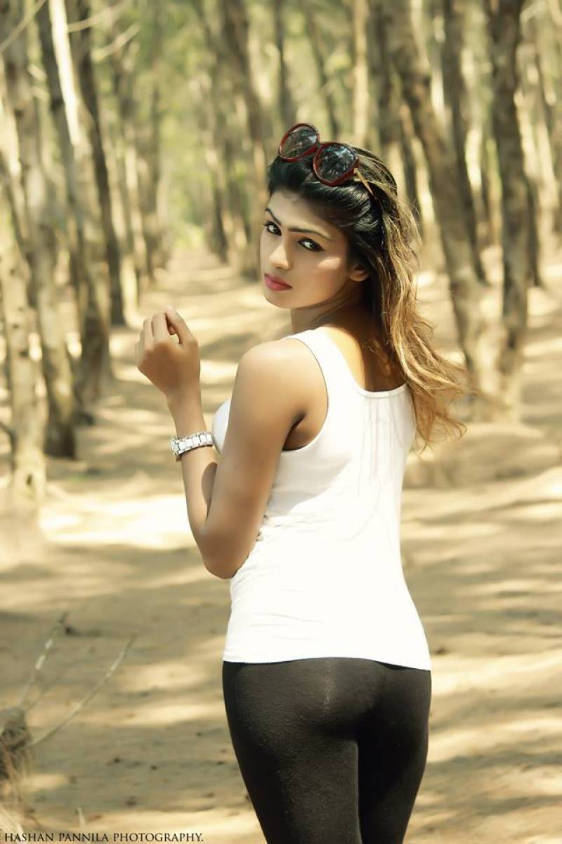 Isanka Ruwini Tight Pant Clicks