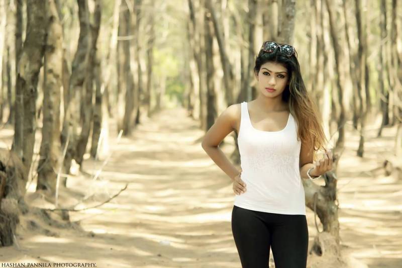 Isanka Ruwini Tight Pant Clicks