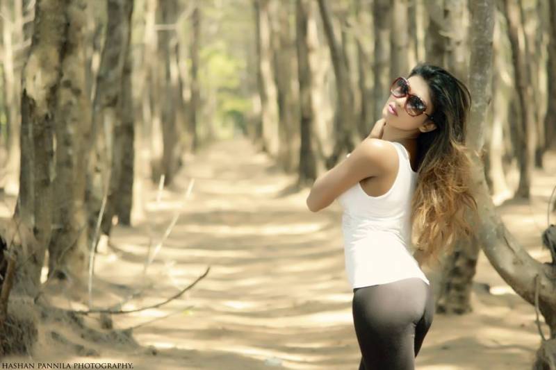 Isanka Ruwini Tight Pant Clicks