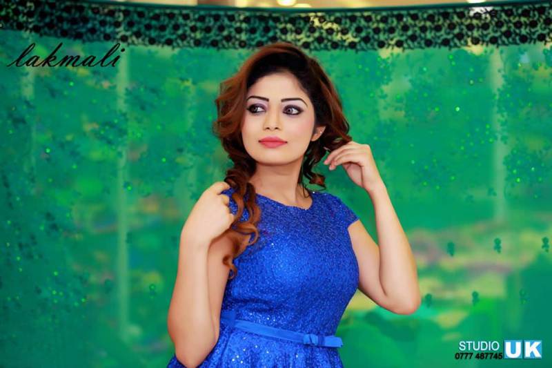 Lakmali S Perera Blue Dress