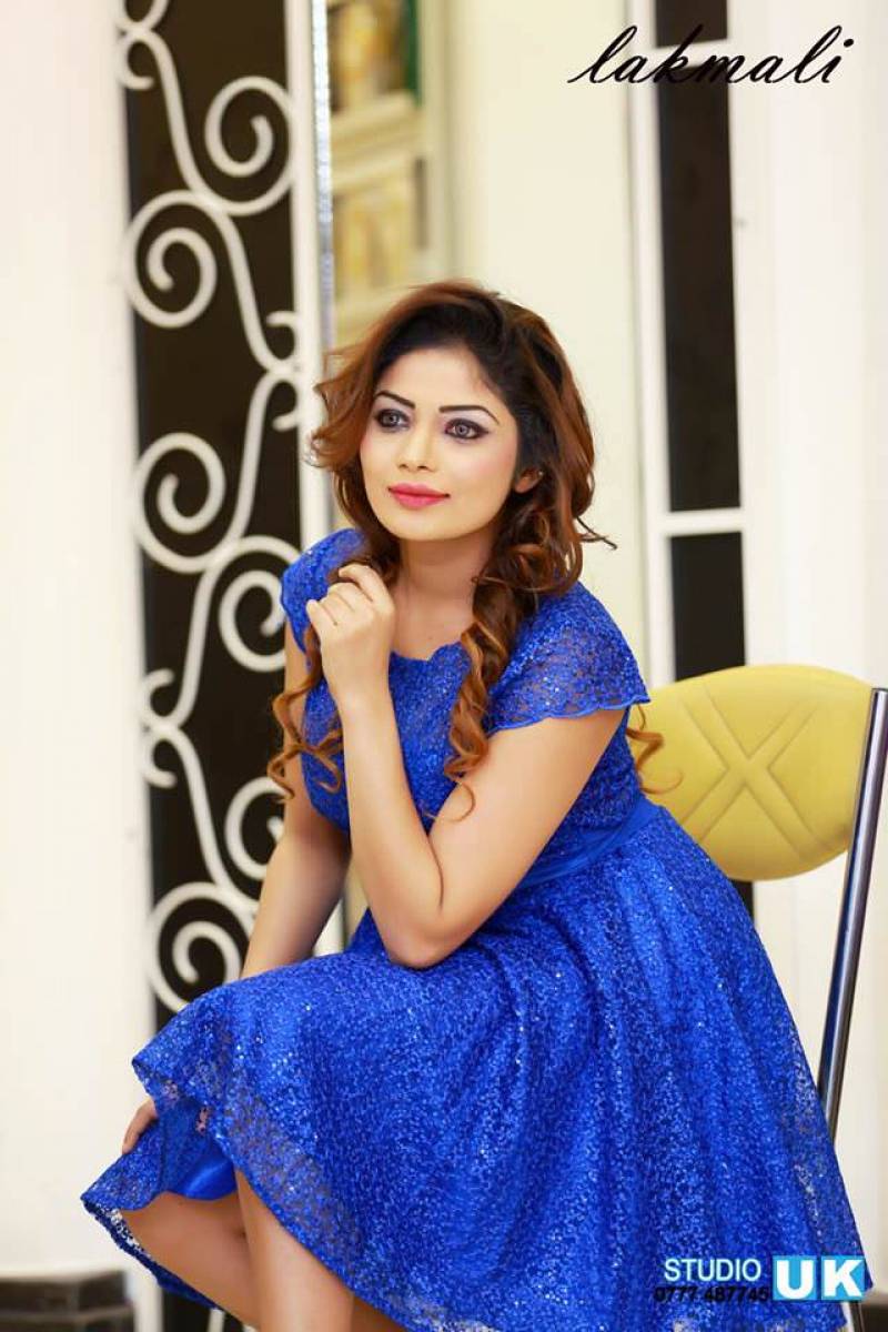 Lakmali S Perera Blue Dress