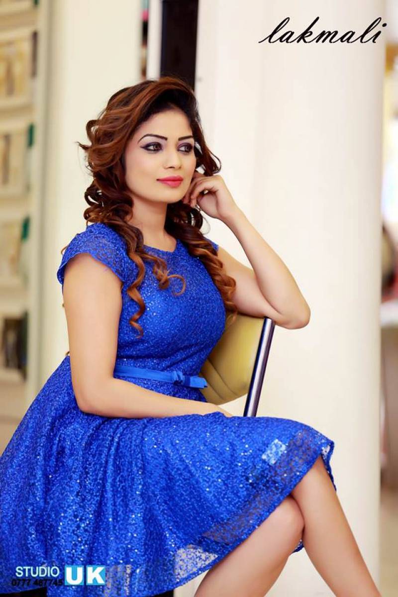 Lakmali S Perera Blue Dress