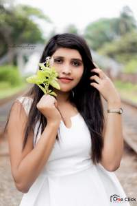 Madushi Ranasinghe White Dress