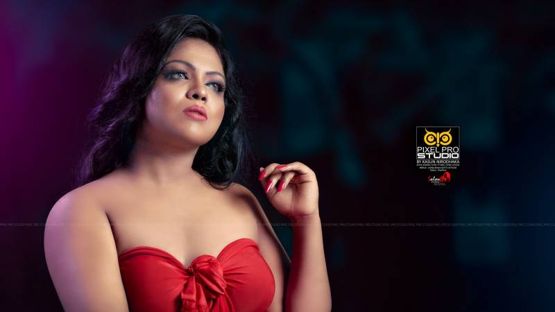 Pavithra Pavi Red Dress