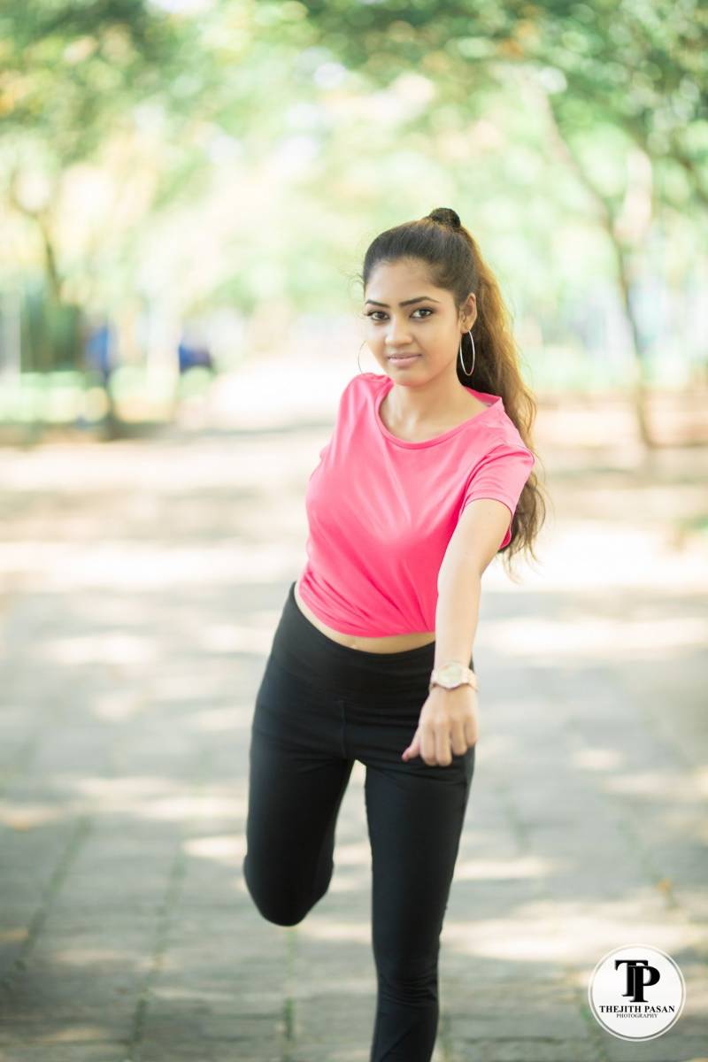 Michelle Jayaratne Tight Pants